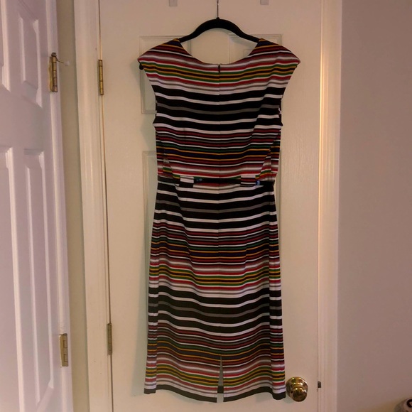 ILE New York Belted Striped Dress - Picture 2 of 10